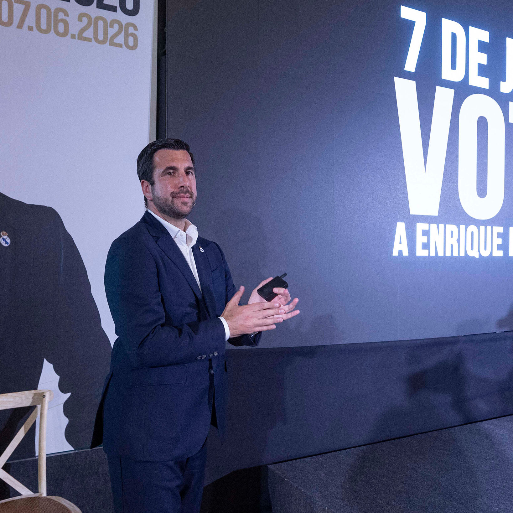 Enrique Riquelme apuesta por Jürgen Klopp como entrenador del Real Madrid si gana las elecciones