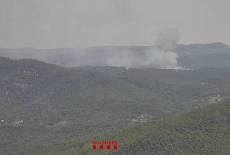 Un incendio en Tamarite arrasa 1.000 hectáreas y obliga a evacuar tres pueblos en Huesca