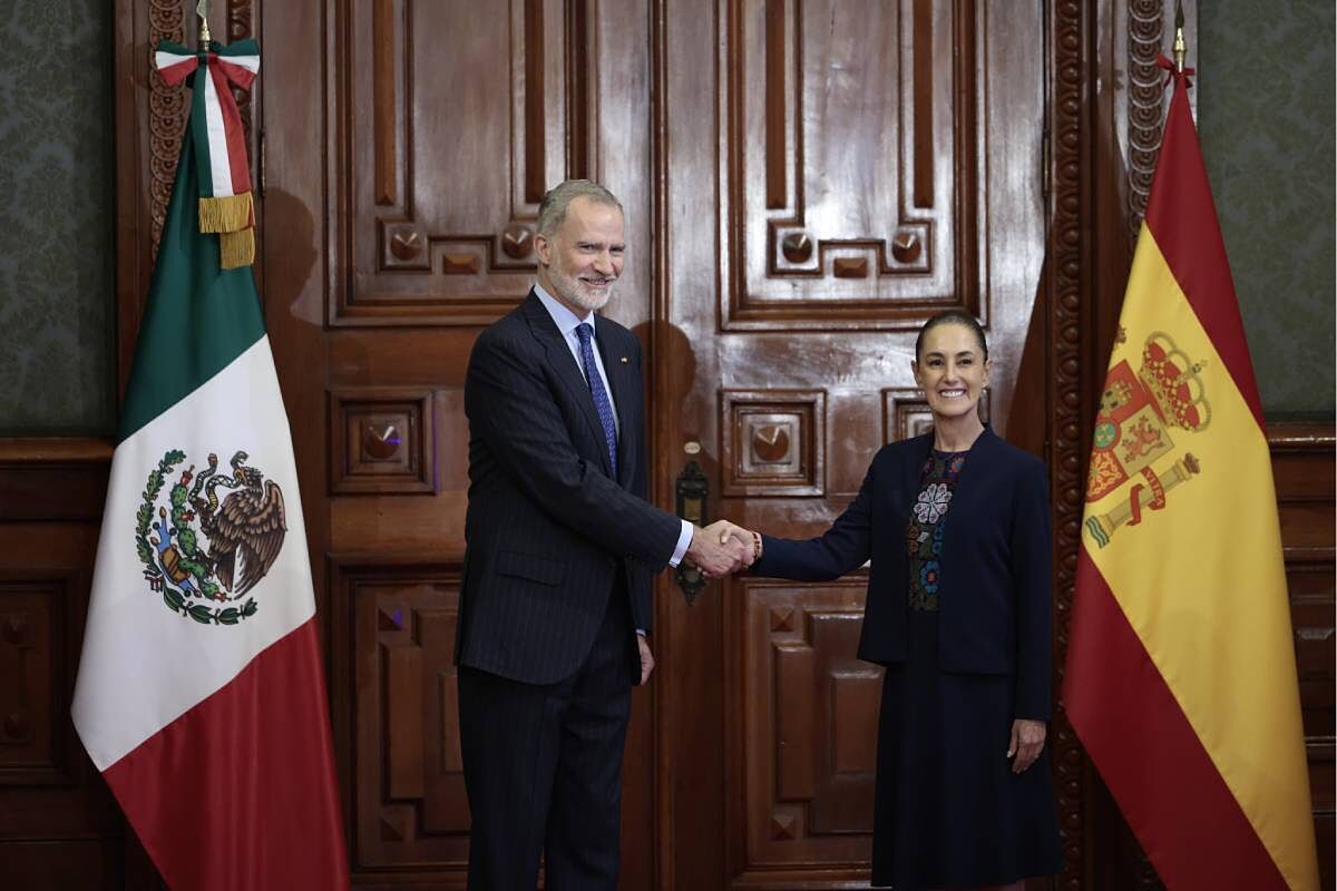 Felipe VI se reúne con Sheinbaum para consolidar el acercamiento con México