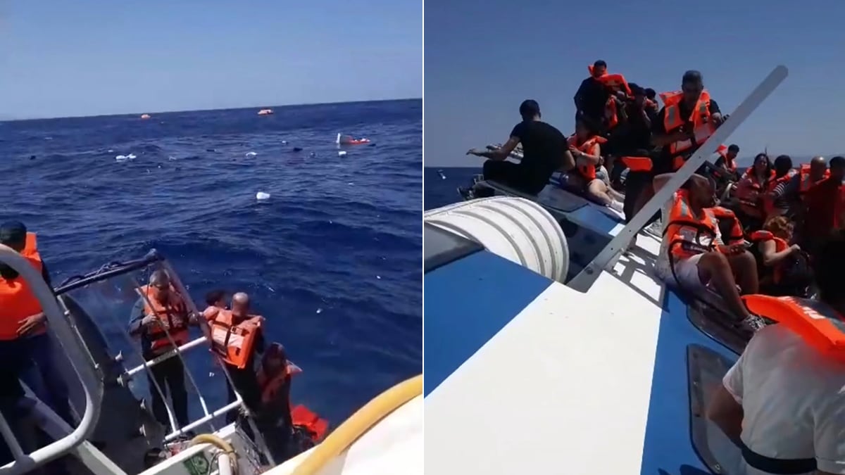 Un ferry con cerca de 270 personas a bordo naufraga frente a la costa norte de Chipre