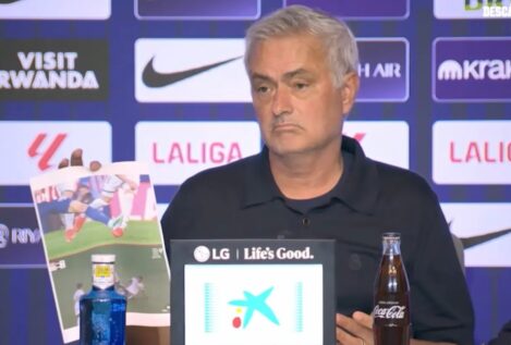 El Atlético de Madrid arremete contra Mourinho y el Real Madrid: «Stop acoso arbitral ya»