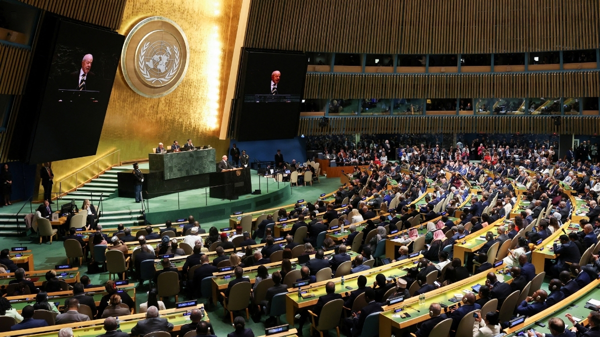 Netanyahu y Abbas comparecen en la ONU entre manifestaciones contra la política israelí en Gaza